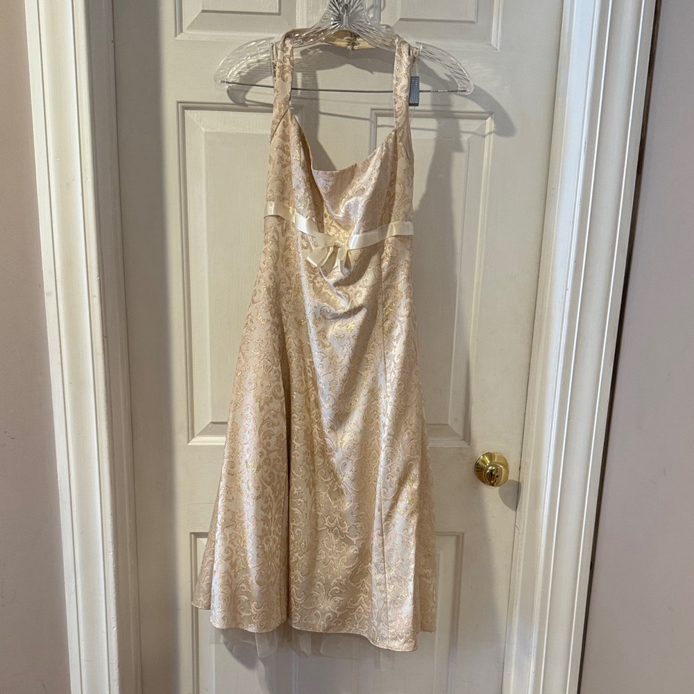 Zum Zum by Niki Livas Cream Midi Dress